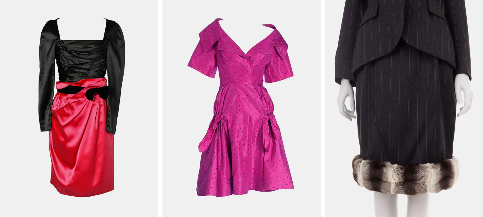 Вечерние платья 1987