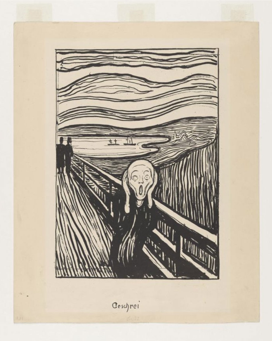 Крик 1895 литография