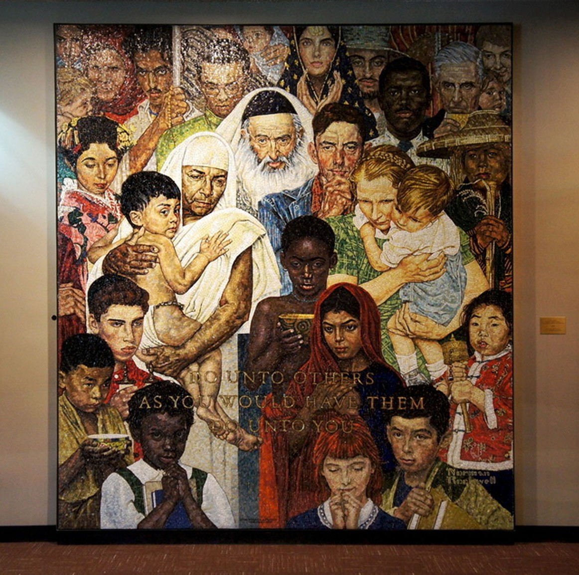 Мозаика в ООН