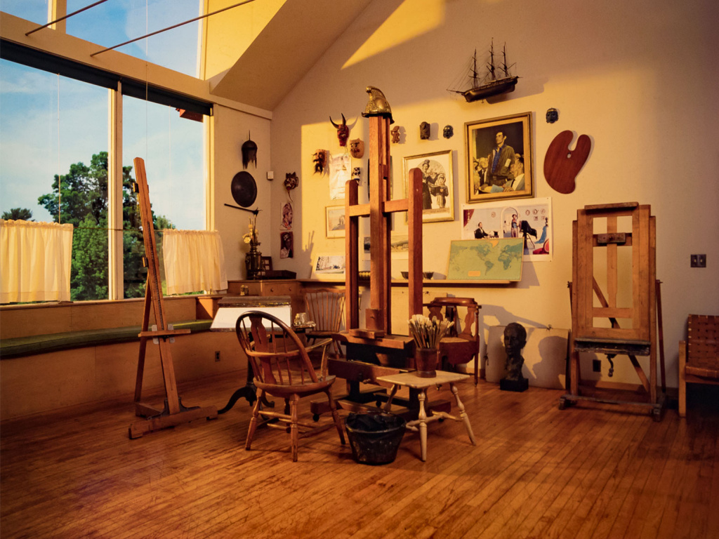 Роквелл в студии