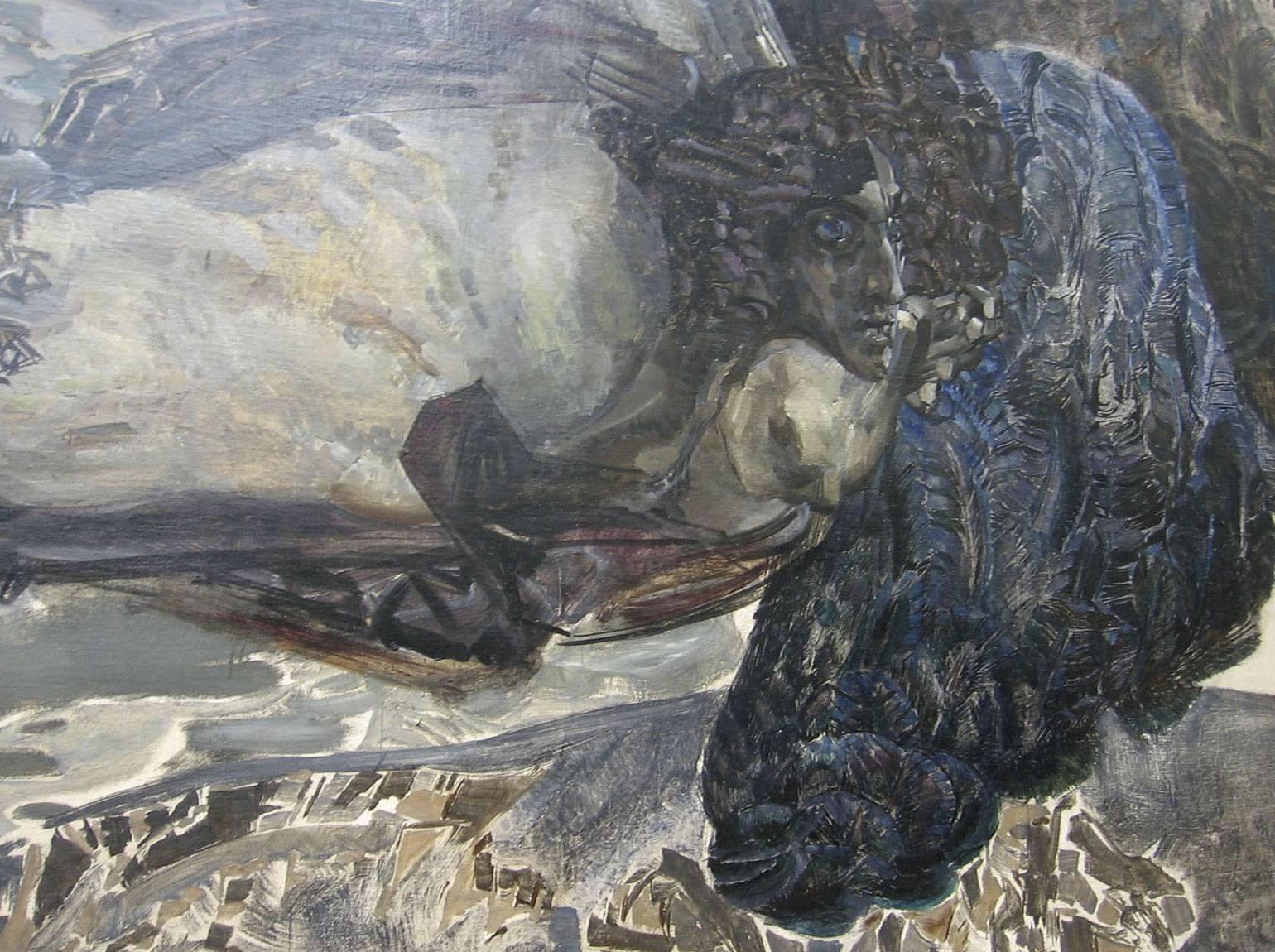 Демон летящий фрагмент