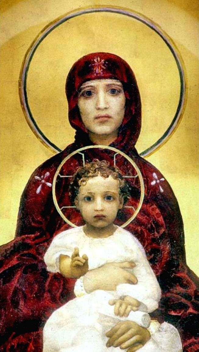 Богоматерь с младенцем